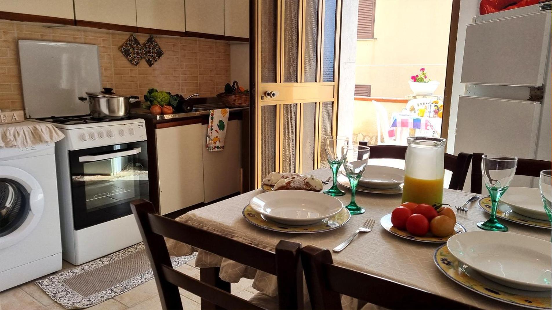 Casa Vacanza Vista Mare Кустоначі Екстер'єр фото